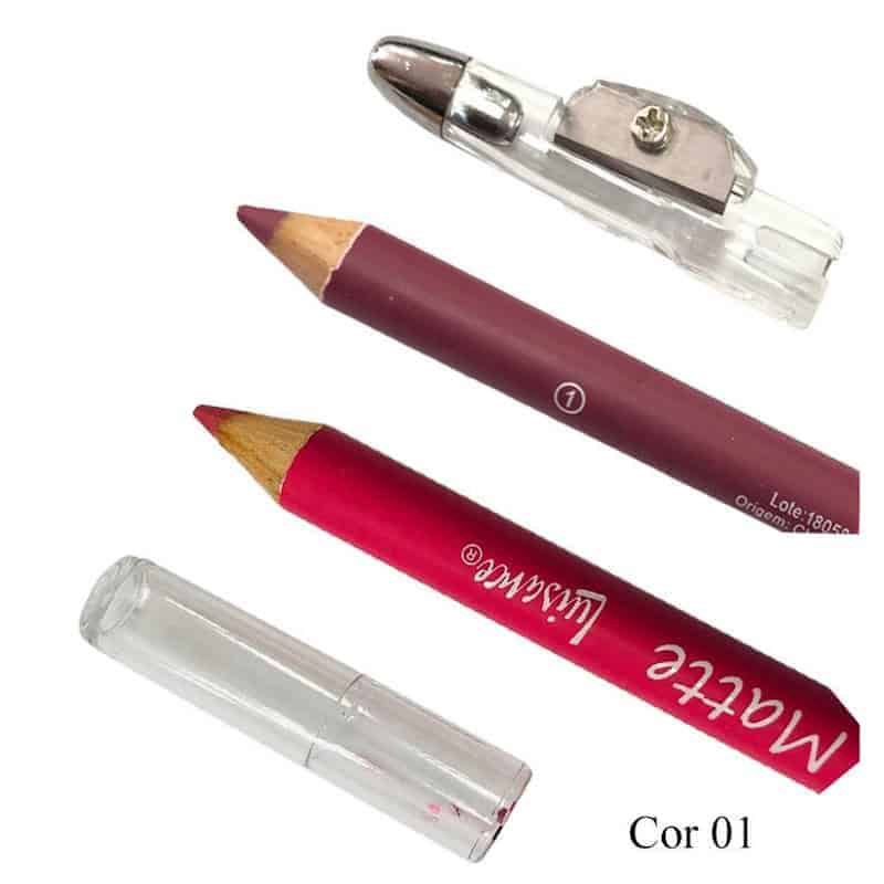 Lápis de Contorno Labial Duplo Matte Luisance - Cor 1 - Image 3