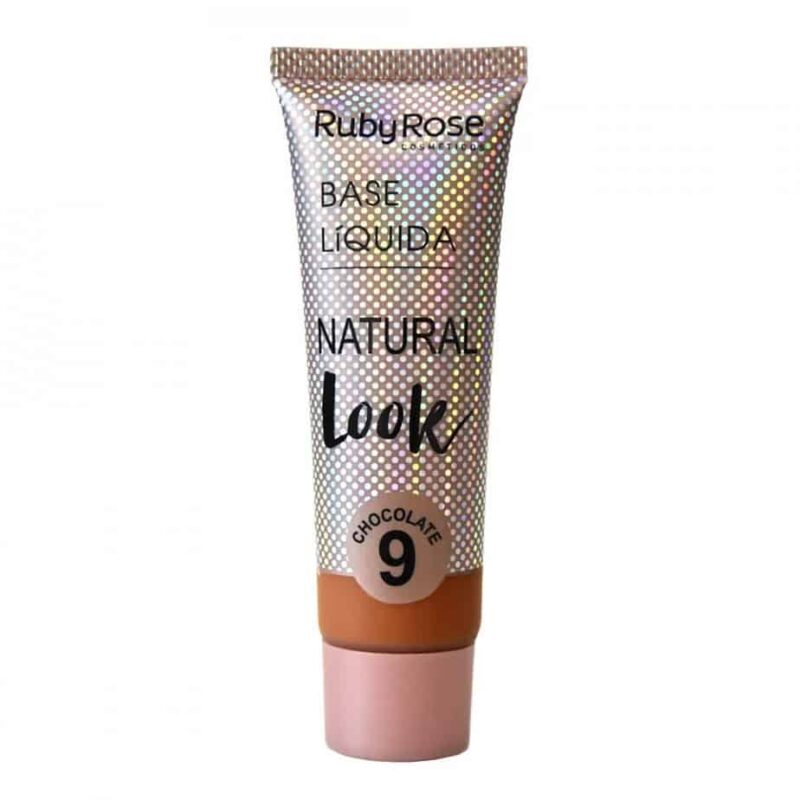 Base Líquida Natural Look CHOCOLATE 9 da Ruby Rose