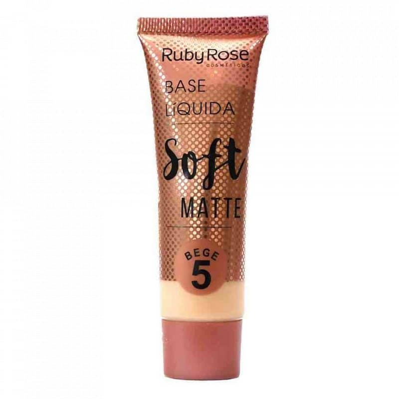 Base Líquida Soft Matte Bege HB8050 Ruby Rose - Cor B05