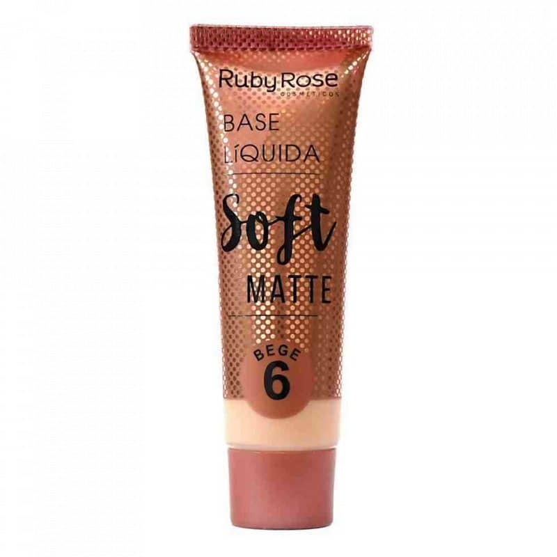 Base Líquida Soft Matte Bege HB8050 Ruby Rose - Cor B06