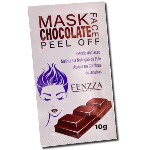 mascara facial chocolate mask da Fenzza