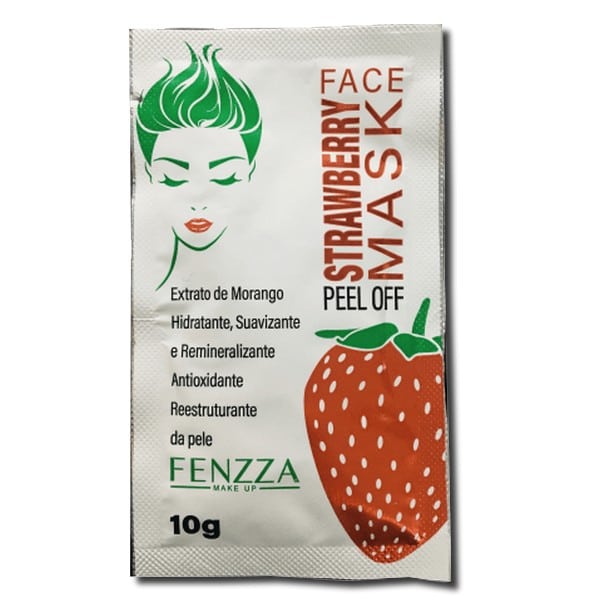 mascara facial strawberry mask da Fenzza