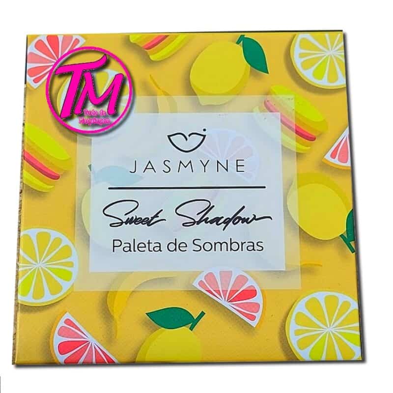 Paleta de sombras Sweet Shadow Jasmyne B fechada