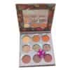 Paleta de sombras Sweet Shadow Jasmyne C aberta perto
