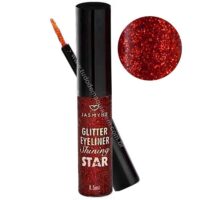 Delineador Glitter Shining Star da Jasmyne Cor vermelho