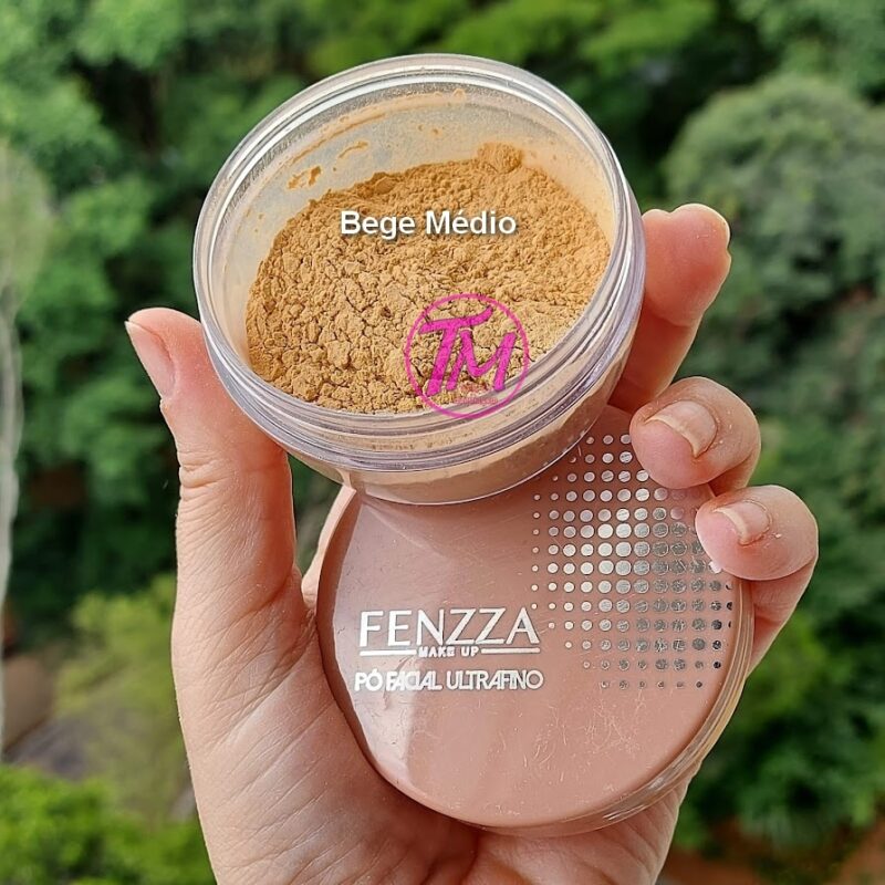 Pó Facial Ultrafino - Bege Médio- Fenzza - Image 2