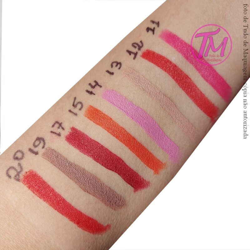 swatches batons queen 11 ao 20