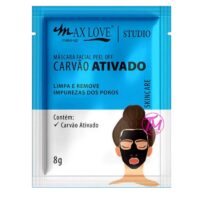 mascara facial carvão ativado Max love