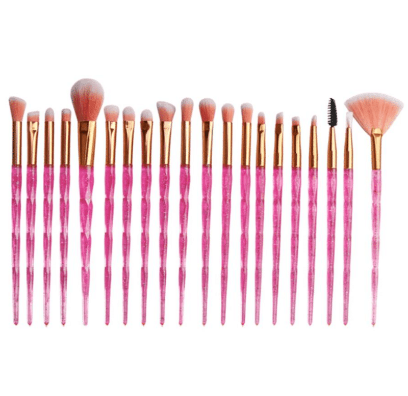 kit 20 pinceis maquiagem