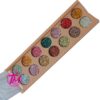 paleta glitter prensado sarahs beauty cor D v