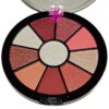 paleta 9 sombras imperial cor A aberta sarahs beauty