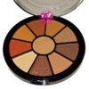 paleta 9 sombras imperial cor B aberta sarahs beauty