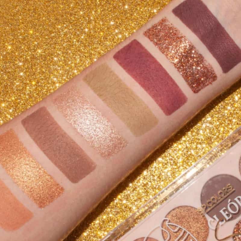 paleta cleopatra modelo B SP Colors swatches sombras