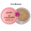 pó iluminador bronze miss rose cor 3