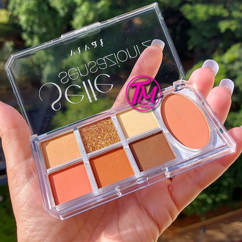 paleta de sombras sette sensazioni 2 vivai aberta na mao