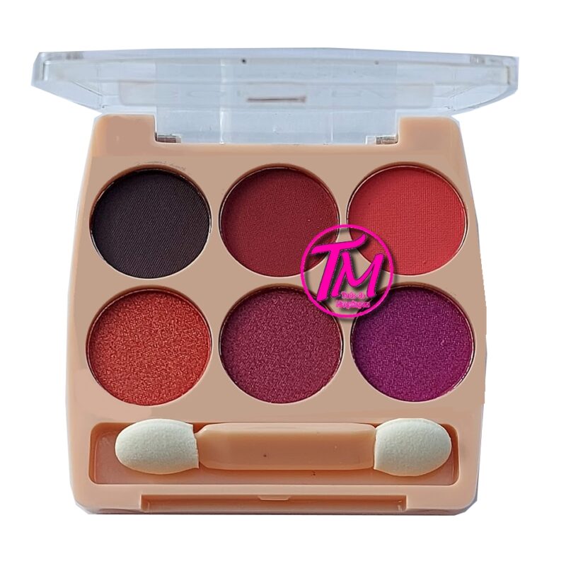 paleta de sombras simplicidade cor 4 febella aberto