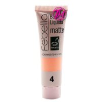 base liquida matte febella cor 4