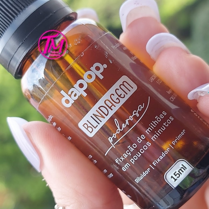 Diluidor Fixador e Primer Blindagem de Maquiagem 15ml Dapop - Imagem 2