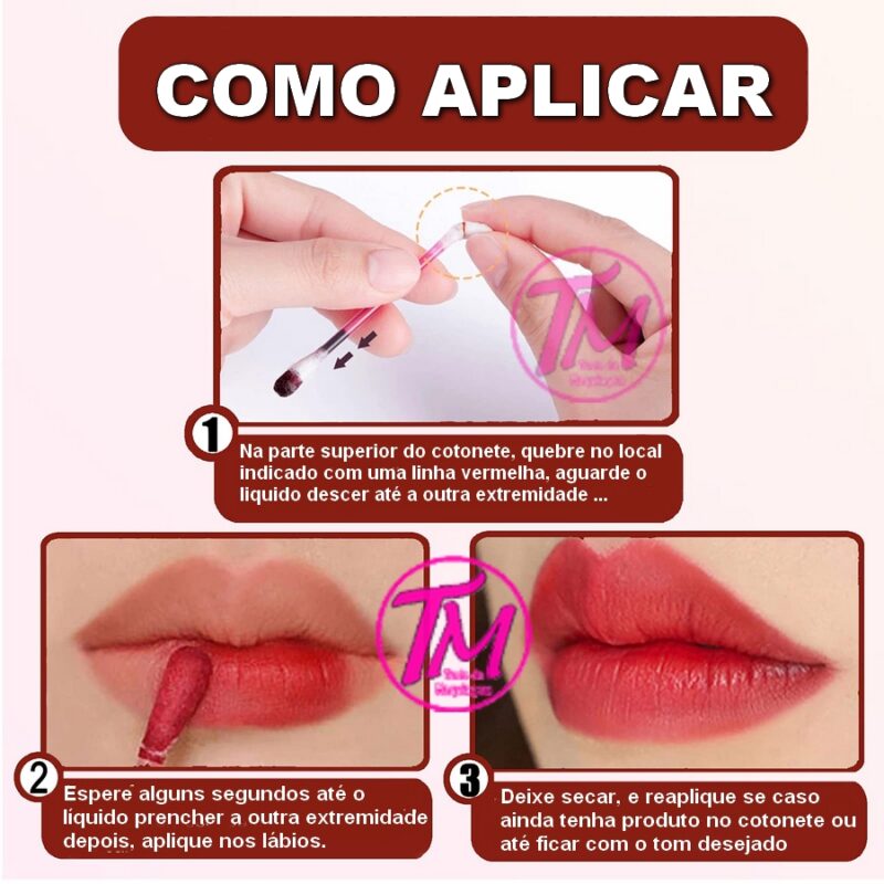 cotonete liptint como aplicar