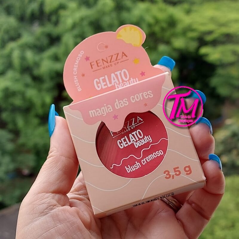 Blush Cremoso magia das cores Gelato Beauty Fenzza 2
