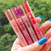 batom liquido matte self love cores 1 2 3 4