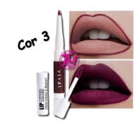 Lip Liner Lápis Labial e Batom liquido Vivai cor 3