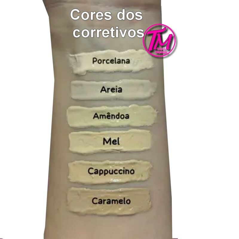 Corretivo Líquido Camuflagem Cor 5 Cappucino - Dapop - Image 2