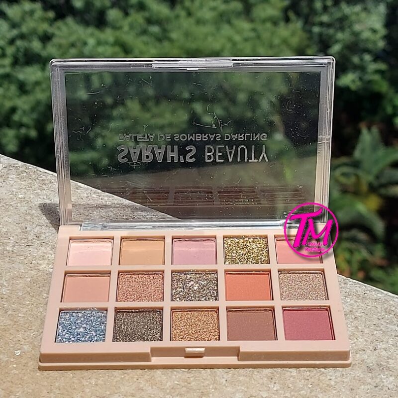 Paleta de Sombra Darling 15 tons - Sarah's Beauty Modelo C - Image 3