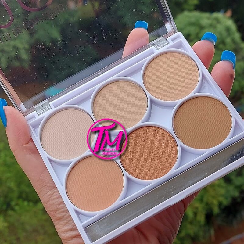 Paleta de Contorno Matte Facial Vivai Cor A - Image 3