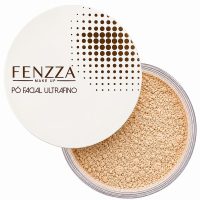 pó facial ultrafino bege claro fenzza