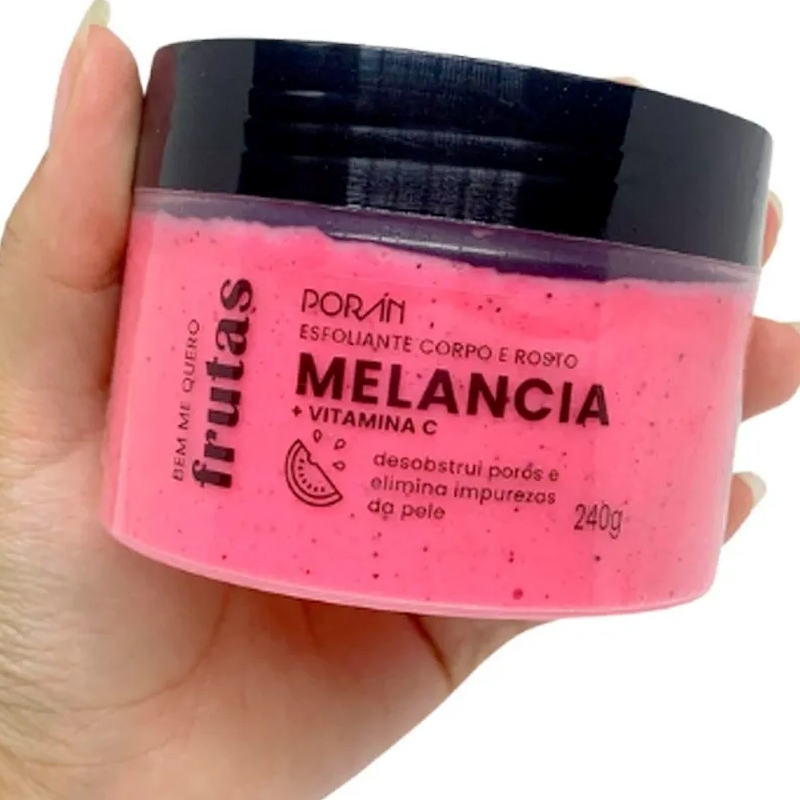Esfoliante Corpo e Rosto Melancia Porán 240g - Imagem 2