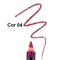 lapis contorno labial sexy lips pink 21 cor 4 amostra