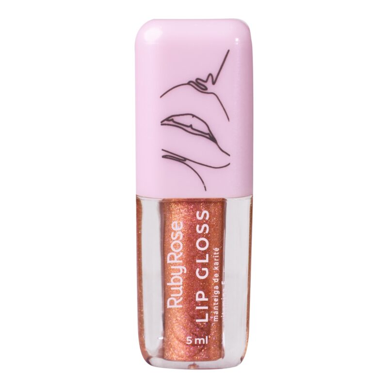 Lip Gloss Ruby Rose Cor 04 Bonfire - Image 2