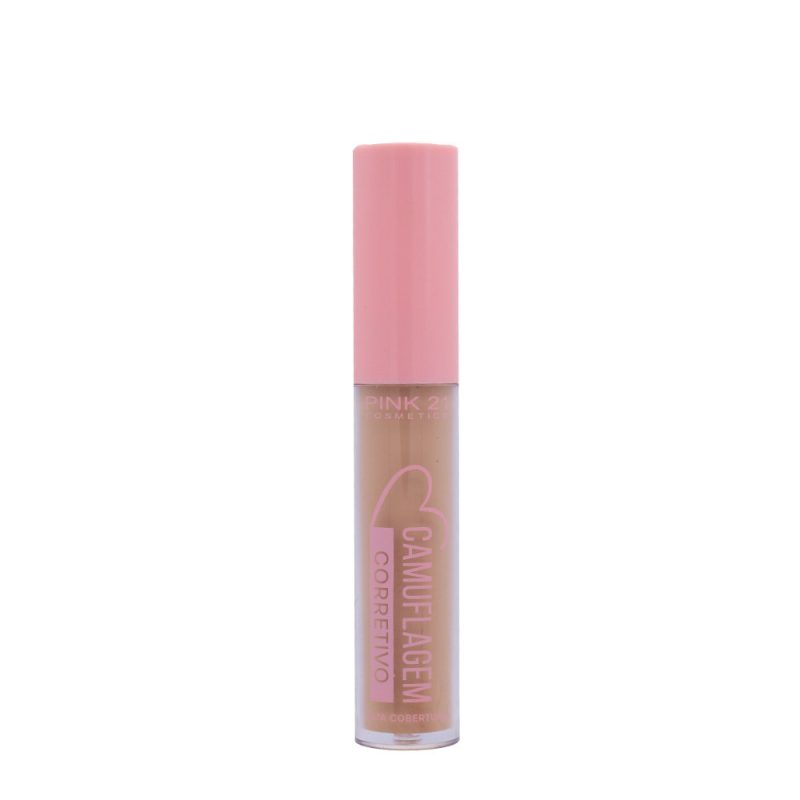 corretivo camuflagem pink 21 cor 6