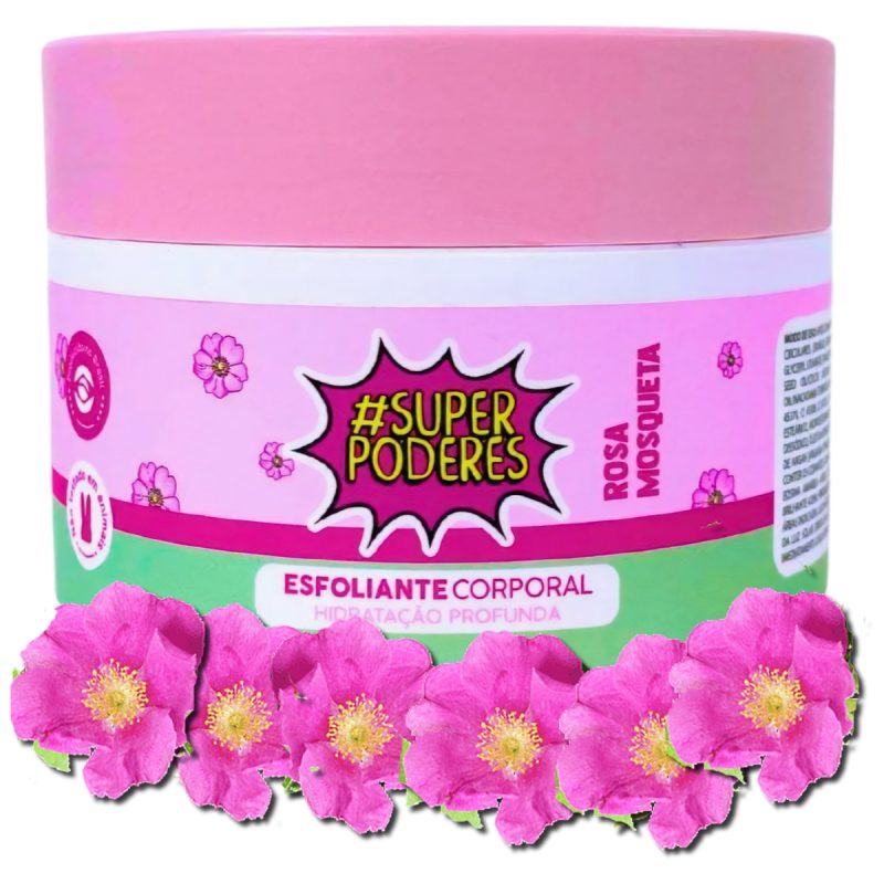 Esfoliante Corporal Hidratação Profunda Rosa Mosqueta SuperPoderes 220g - Image 2