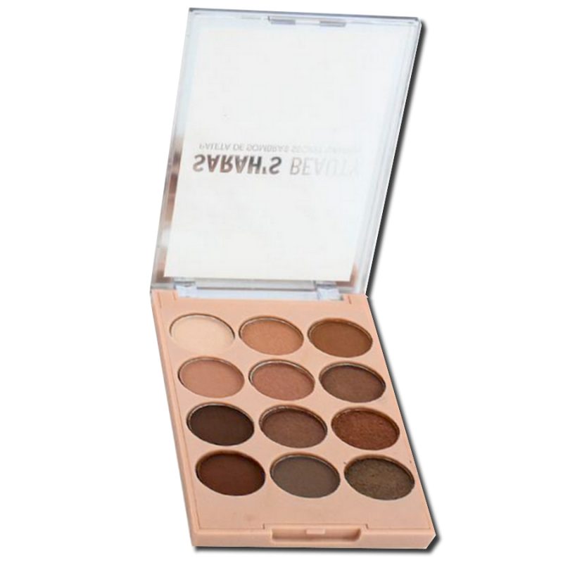 paleta de sombras sarah beauty secret garden cor a