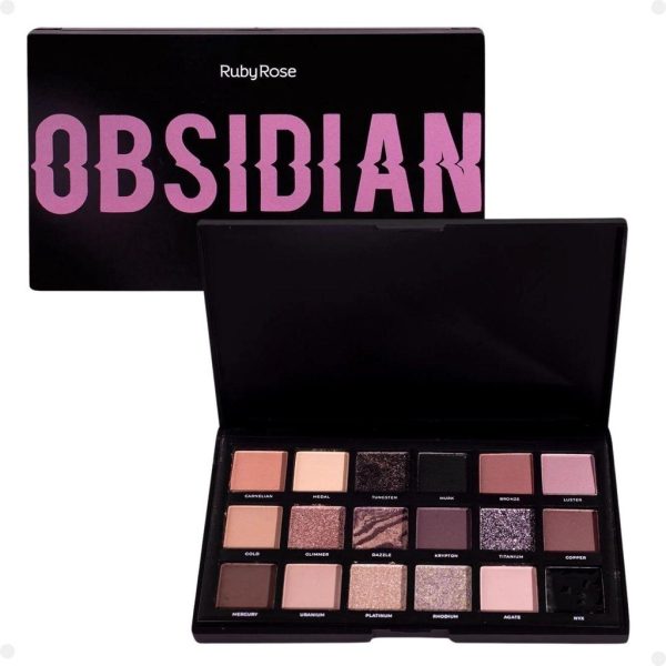paleta de Sombras Precious Obsidian Ruby Rose