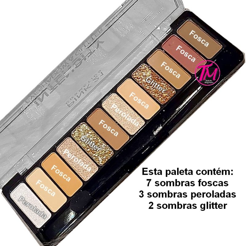 Paleta de Sombras e Glitter Intensity Pink 21 Color 1 - Image 2