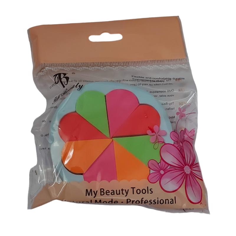 Esponja de Maquiagem 6 ou 8 pedaços Top Beauty - Image 5