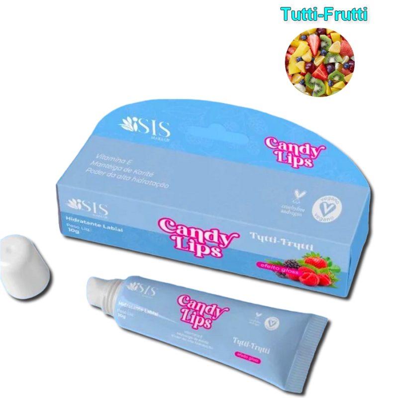 Hidratante Labial Candy Balm Lips Tutti-Frutti - Isis Makeup - Image 2