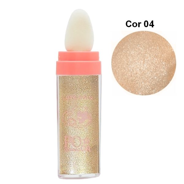 pó iluminador love rain cor 4