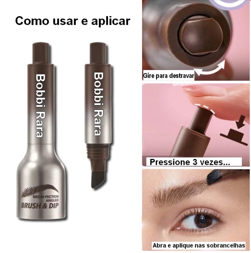 Máscara para Sobrancelhas Brow Fection Brush & Dip Bobbi Rara cor 1 - Image 3