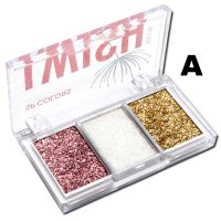 Sombra Glitter Paleta Trio Glow I Wish - SP Colors A