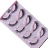 cílios postiços modelo h4 cartela com 5 pares