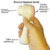Escova Pincel de Limpeza Facial 3D
