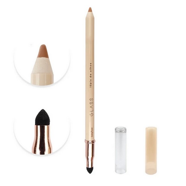lápis de olhos glass cor nude ruby rose