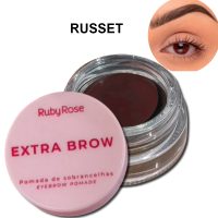 pomada de sobrancelhas extra brow RUSSET ruby rose 4