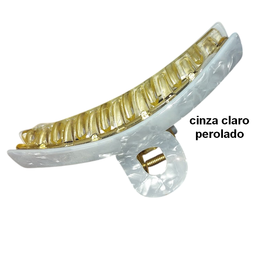 presilha garra cinza perolado