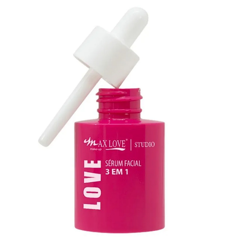 serum facial 3 em 1 da Max Love