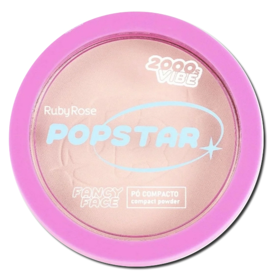 Pó Compacto Popstar Fancy Face P10 Ruby Rose - Imagem 3